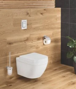 GROHE Essentials Toiletborstelset (wandmodel) - Chroom -Badkamerartikelen Winkel 1022x1200