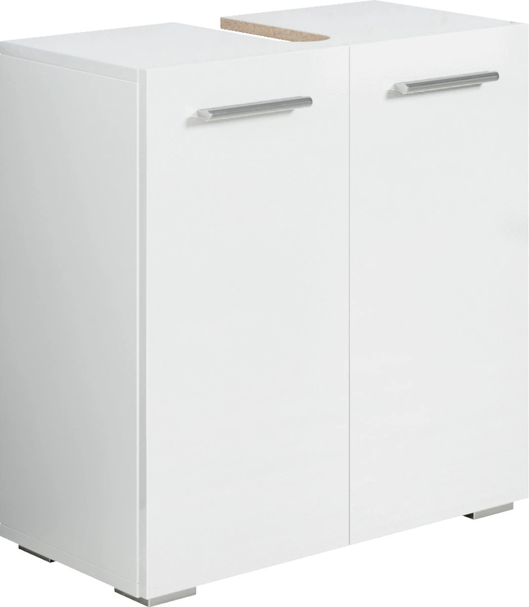 Badplaats Wastafel Onderkast Jupiter 60 Cm X 30 Cm X 60 Cm - Wit - Badkamerkast – Staand Wastafelmeubel 1 Badplaats Wastafel Onderkast Jupiter 60 Cm X 30 Cm X 60 Cm - Wit - Badkamerkast – Staand Wastafelmeubel