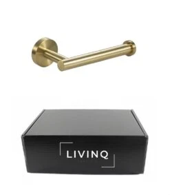 Toiletrolhouder Goud - WC Rolhouder - Closetrolhouder - Wc Rol Houder - WC Papier Houder - Geborsteld - Messing -Badkamerartikelen Winkel 1049x1200 1