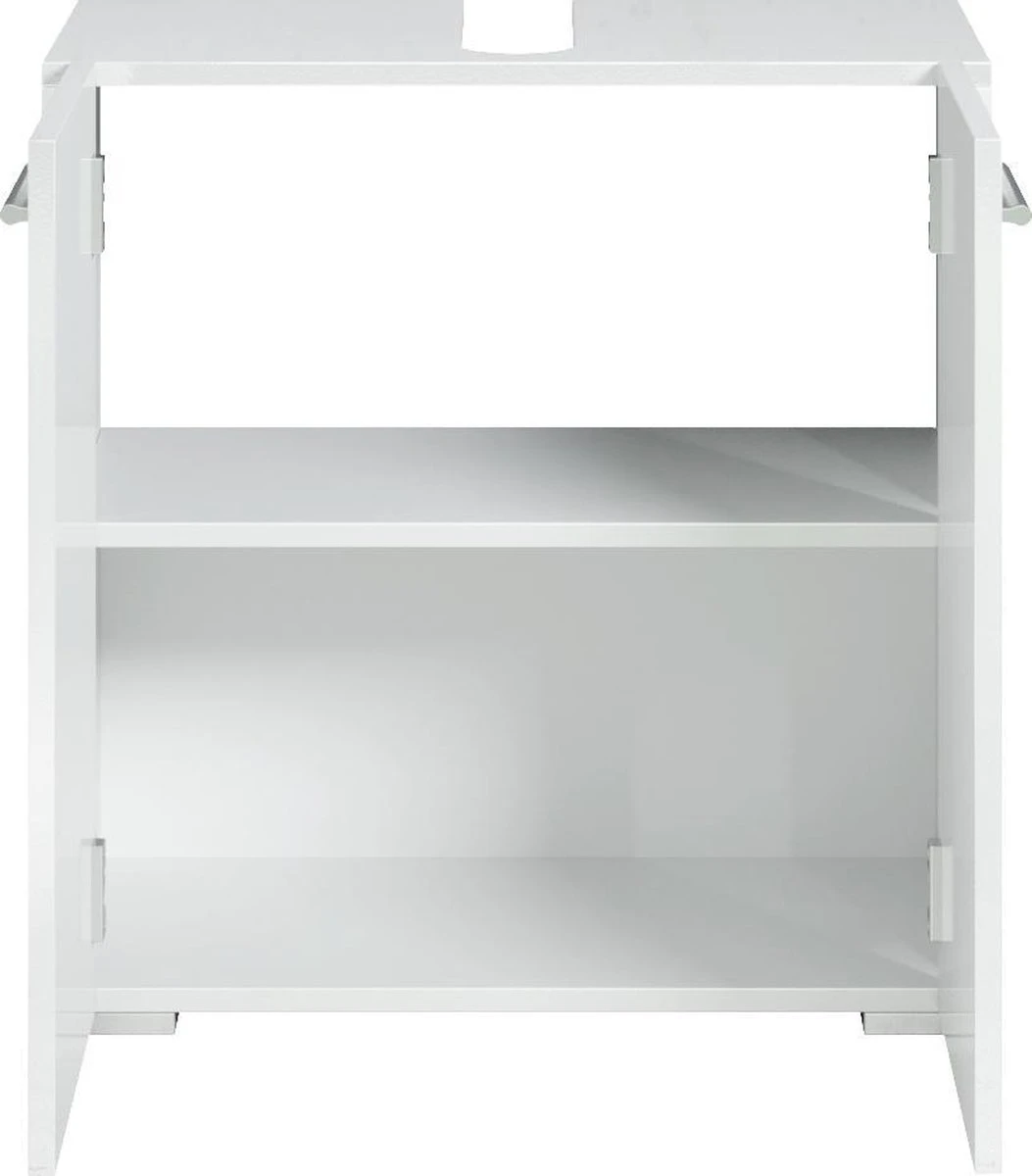 Badplaats Wastafel Onderkast Jupiter 60 Cm X 30 Cm X 60 Cm - Wit - Badkamerkast – Staand Wastafelmeubel 4 Badplaats Wastafel Onderkast Jupiter 60 Cm X 30 Cm X 60 Cm - Wit - Badkamerkast – Staand Wastafelmeubel - Afbeelding 4