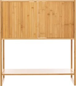 Merkloos Eazy Living Wastafel Kast Léonois Hout -Badkamerartikelen Winkel 1055x1200 3