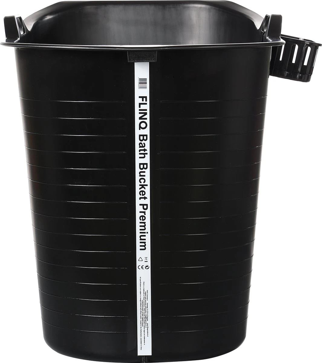 FlinQ Bath Bucket Premium Zwart - Zitbad 2022 - Met Temperatuurmeter - Upgrade Bath Bucket Voor Volwassenen En Kinderen - Zwart 4 FlinQ Bath Bucket Premium Zwart - Zitbad 2022 - Met Temperatuurmeter - Upgrade Bath Bucket Voor Volwassenen En Kinderen - Zwart - Afbeelding 4
