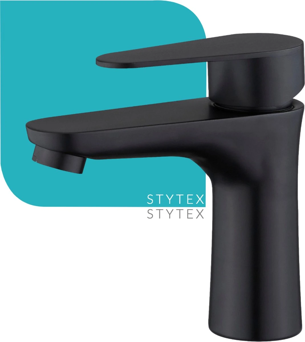 Croom Stytex - Wastafelkraan - Zwart - Badkamerkraan - Waterbesparend 1 Croom Stytex - Wastafelkraan - Zwart - Badkamerkraan - Waterbesparend