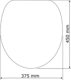 WENKO WC Bril IOS - Wit Thermoplast - Easy-Close Sluiting - Fix-Clip Bevestiging In RVS - Toiletbril - Toiletzitting -Badkamerartikelen Winkel 1070x1200
