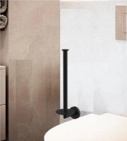 Wc Rolhouder Reserverolhouder Toiletrolhouder Voor 3 Rollen Zwart - Badkamer Accessoires - Hangend -Badkamerartikelen Winkel 1073x1200