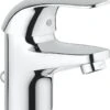 GROHE Euroeco Wastafelkraan - Met Trekwaste - Chroom - 23262000