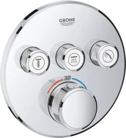 GROHE Grohtherm SmartControl Regendouche - Inbouw - ø 31 Cm - Rond -Chroom -Badkamerartikelen Winkel 1097x1200 3