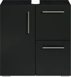 Badplaats Wastafel Onderkast Mars 60 Cm X 30 Cm X 60 Cm - Zwart - Badkamerkast – Staand Wastafelmeubel 8 Badplaats Wastafel Onderkast Mars 60 Cm X 30 Cm X 60 Cm - Zwart - Badkamerkast – Staand Wastafelmeubel -Badkamerartikelen Winkel 1106x1200 2