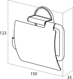 Tiger Tune Toiletaccessoires 3st. Incl. WC/Toilet Borstel, Rolhouder & Handdoekhaak - Messing/Zwart -Badkamerartikelen Winkel 1118x1200