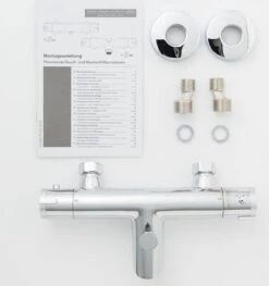 SCHÜTTE London Thermostatische Badkraan - Hartafstand 150 Mm - Chroom -Badkamerartikelen Winkel 1128x1200 2