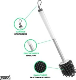 Toiletborstel Siliconen Met Houder - Sneldrogend, Hygiënisch & Antibacteriële Werking - WC Borstel - Toilet Borstel Houder (EXTRA SILICONE BORSTEL GRATIS) -Badkamerartikelen Winkel 1132x1200 1
