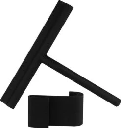 Merkloos Douchewisser Zwart Met Ophangsysteem Luxe –Trekker Douche - Siliconen -Badkamerartikelen Winkel 1136x1200