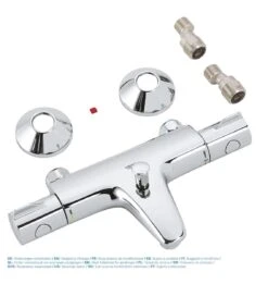 GROHE Grohtherm 800 Thermostatische Badkraan - EcoJoy - Hartafstand 15 Cm - Chroom -Badkamerartikelen Winkel 1136x1200 3