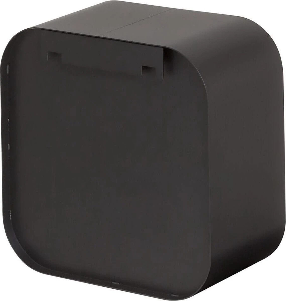 Sealskin Brix - Wandkubus Wandelement Wandrek - 12x24x24 Cm - Metaal - Zwart 7 Sealskin Brix - Wandkubus Wandelement Wandrek - 12x24x24 Cm - Metaal - Zwart - Afbeelding 7