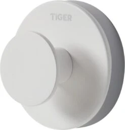 Tiger Urban - Handdoekhaak Groot (1x) - ø 5 Cm - Inclusief 2 Decorringen - Wit -Badkamerartikelen Winkel 1150x1200 2