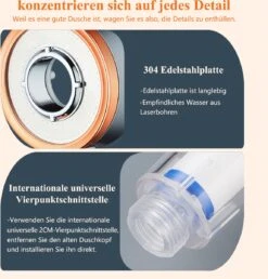 Douchekop - Regendouche Kop - Handdouche Met Hoge Druk - Blazelife Ionische Douchekop - Doucheslang - Dubbele Draaibaar - RVS - Met Slang En Houder 9 Douchekop - Regendouche Kop - Handdouche Met Hoge Druk - Blazelife Ionische Douchekop - Doucheslang - Dubbele Draaibaar - RVS - Met Slang En Houder -Badkamerartikelen Winkel 1150x1200 6