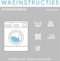 Sealskin Madeira Douchegordijn 180x200 Cm - Polyester - Grijs -Badkamerartikelen Winkel 1178x1200 3