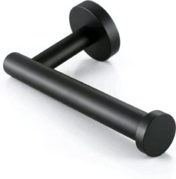 Design Toiletrolhouder - WC Rolhouder - RVS Mat Zwart - Incl. Schroeven -Badkamerartikelen Winkel 1182x1200 1