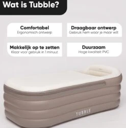 Tubble® Royale Air Bath - 255L - Ambient Taupe - Opblaasbaar Ligbad – Voor Volwassenen 24 Tubble® Royale Air Bath - 255L - Ambient Taupe - Opblaasbaar Ligbad – Voor Volwassenen -Badkamerartikelen Winkel 1186x1200 1