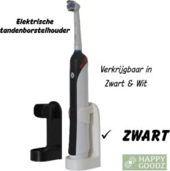 Kwalitatieve Elektrische Tandenborstelhouders ZWART 1 Stuk - Zonder Boren - Geschikt Voor Oral B Toothbrush - Zelfklevend Hangende Houder Voor Elektrische Tandenborstels - Tandenborstelhouder- Standaard - Accessoire -Badkamerartikelen Winkel 1189x1200 4