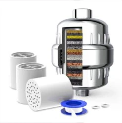 Mineraal Douchefilter Deluxe - Waterfilter Voor Douchekop - Ionisch - Douchefilter - Waterbesparend - Anti Kalk - Water Filter - Waterzuiveraar -Badkamerartikelen Winkel 1191x1200 4