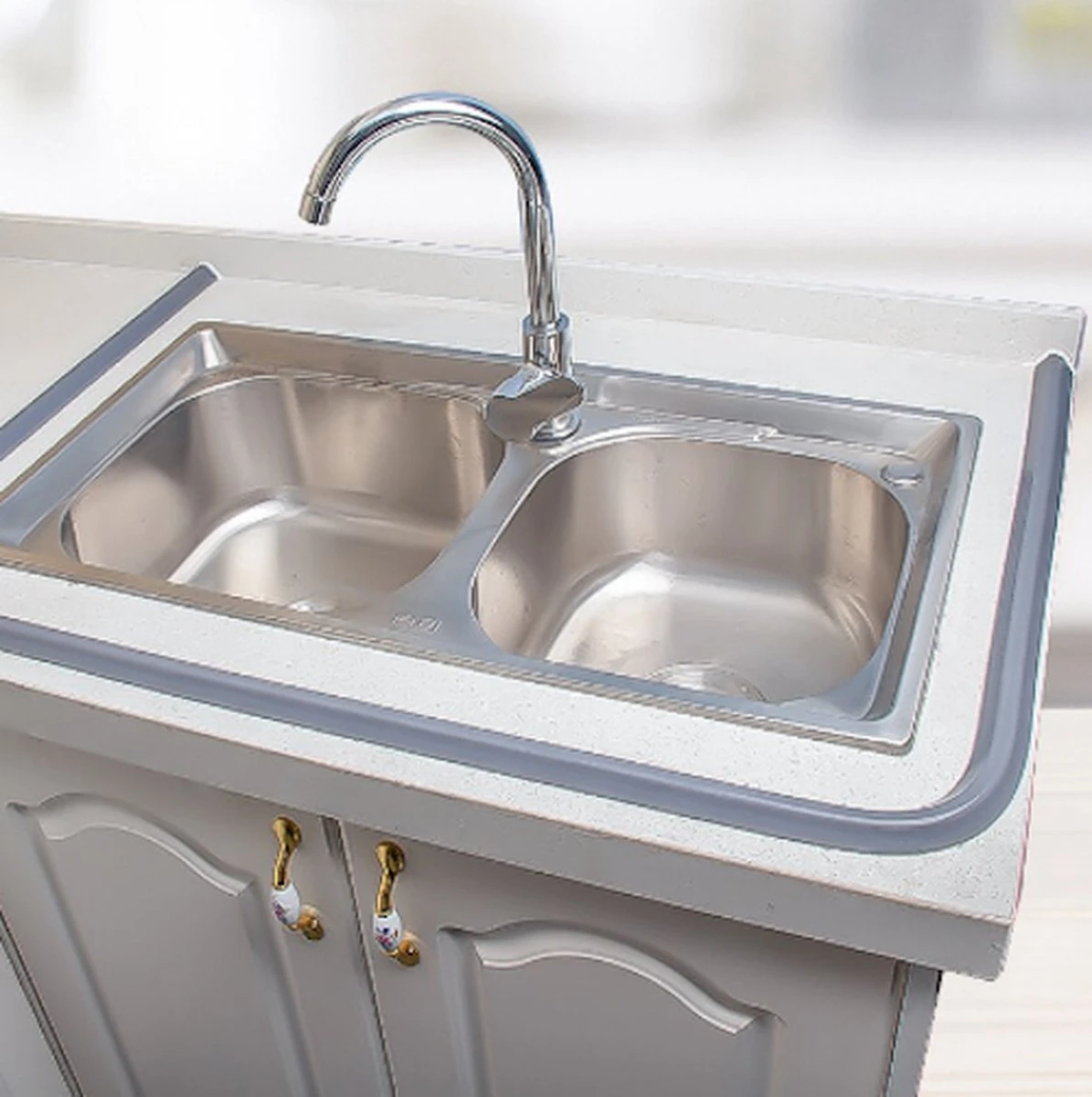 Lariwo Sanitair® Siliconen Waterdorpel 100cm 100 Cm Zwart Douche Douchebak Douchegordijn Wc Toilet Wasbak Waterstopper Waterdorpel Waterdrempel 3 Lariwo Sanitair® Siliconen Waterdorpel 100cm 100 Cm Zwart Douche Douchebak Douchegordijn Wc Toilet Wasbak Waterstopper Waterdorpel Waterdrempel - Afbeelding 3