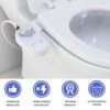 Bidet Handdouche Toilet Sproeier Shattaf Sprayer WC Papier Besparend - Enkel Spray Koud Water - Badkamer Accessoires - Freshole®