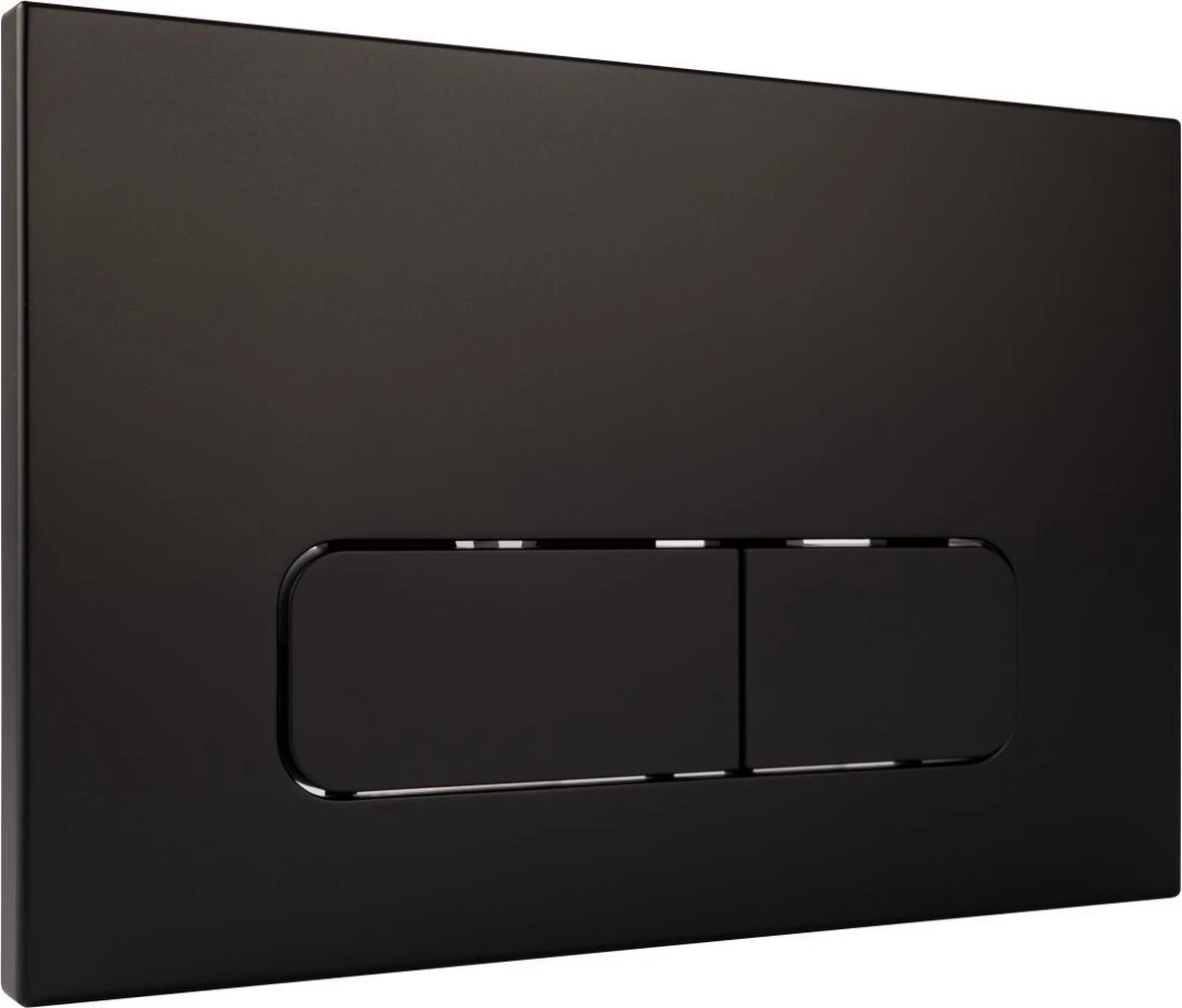 Bedieningsplaat StarBlueDisc Mocha 35 TBV Geberit UP100 UP320 UP300 UP700 UP720 Mat Zwart 2 Bedieningsplaat StarBlueDisc Mocha 35 TBV Geberit UP100 UP320 UP300 UP700 UP720 Mat Zwart - Afbeelding 2