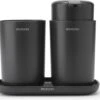Brabantia ReNew Badkameraccessoires Set - 3-delig - Dark Grey