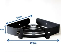 Doucherek Zonder Boren Badkamer Accessoires Zelfklevend | Douchemandje | Badrek | Douche Rek Zwart | Hoekrek Hangend | Blueplato® 15 Doucherek Zonder Boren Badkamer Accessoires Zelfklevend | Douchemandje | Badrek | Douche Rek Zwart | Hoekrek Hangend | Blueplato® -Badkamerartikelen Winkel 1200x1025