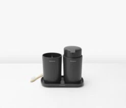 Brabantia ReNew Badkameraccessoires Set - 3-delig - Dark Grey -Badkamerartikelen Winkel 1200x1032 6