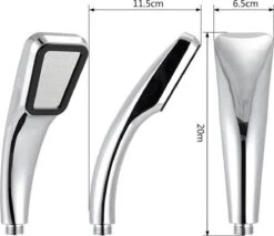 Borvat® | Douchekop 300 Gaten Hoge Druk | Sterke Douchekop | Verbeterde Badspray| Waterbesparend Douchekraan Kranen Badkamer Gereedschap Hoge Kwaliteit -Badkamerartikelen Winkel 1200x1033 2