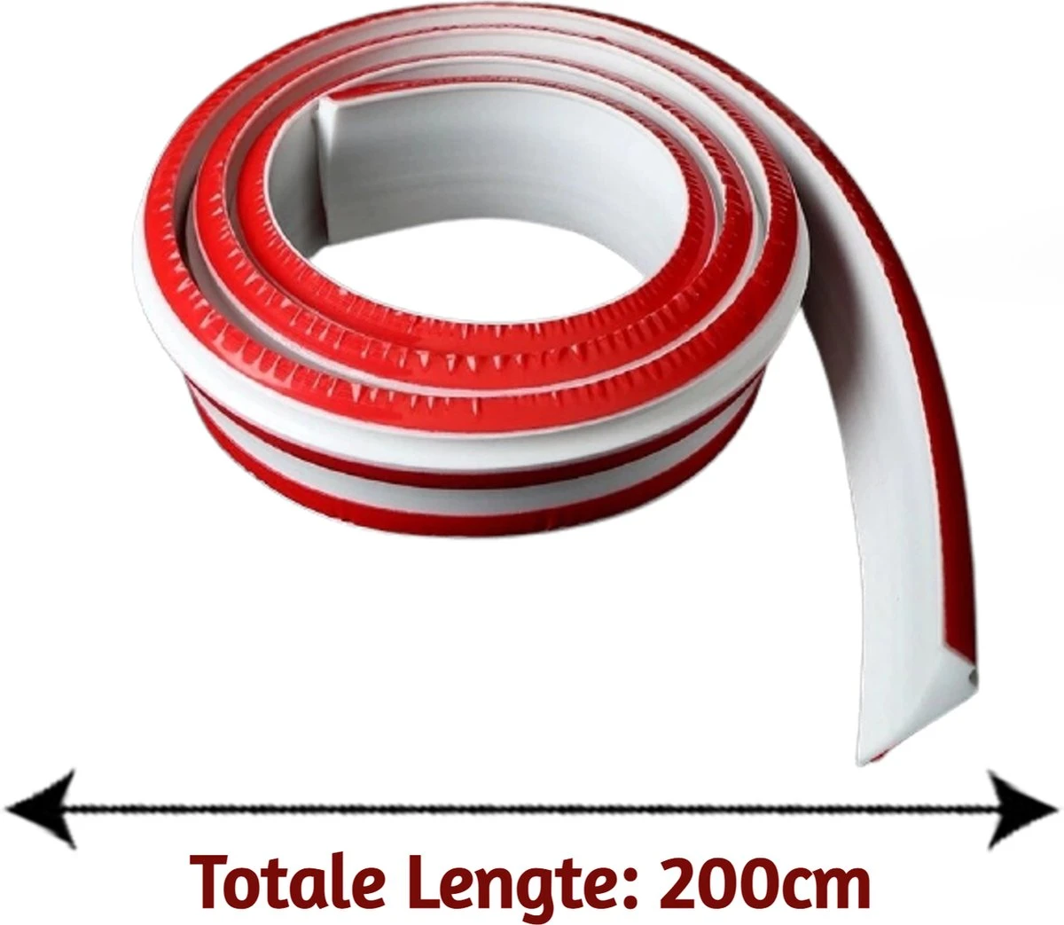 Merkloos S Soesa Zelfklevende Waterkering Douche 200cm - Sanitaire Waterstopper - Douchedorpel Wit, 12 X 20 Mm, 200 Cm 8 Merkloos S Soesa Zelfklevende Waterkering Douche 200cm - Sanitaire Waterstopper - Douchedorpel Wit, 12 X 20 Mm, 200 Cm - Afbeelding 8