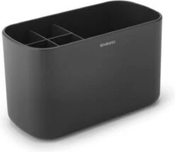 Brabantia ReNew Tandenborstelhouder - 11 X 19,6 X 9,9 Cm - Dark Grey -Badkamerartikelen Winkel 1200x1045