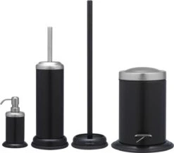 Sealskin Acero Reserverolhouder Vrijstaand - Zwart 17 Sealskin Acero Reserverolhouder Vrijstaand - Zwart -Badkamerartikelen Winkel 1200x1056 1