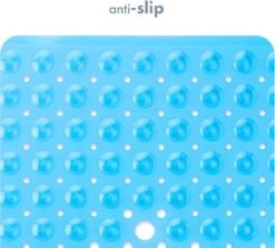 TranquilBeauty Vierkante Blauwe Douchemat, 53x53 Cm, Antislip, Machinewasbaar, Douchematten Met Antislip Zuignappen Voor Kinderen En Ouderen -Badkamerartikelen Winkel 1200x1081 3