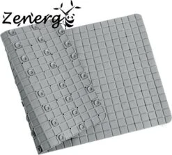 Zenergy Badmat - Antislipmat - Douchemat - Grijs - 70x40cm - Antislipmat Bad - Antislipmat Douche - Schimmelbestendig - Met Zuignappen - Wasbaar -Badkamerartikelen Winkel 1200x1082 3