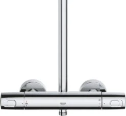 GROHE QuickFix Vitalio Joy 310 Regendouche - CoolTouch - Met Planchet - ø 31 Cm - Chroom -Badkamerartikelen Winkel 1200x1107 1