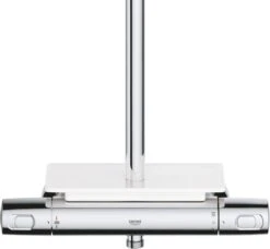GROHE QuickFix Vitalio Joy 310 Regendouche - CoolTouch - Met Planchet - ø 31 Cm - Chroom -Badkamerartikelen Winkel 1200x1108 2