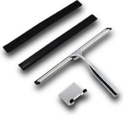 Douchewisser Met Ophanghaak En 2 Extra Strips - Raamwisser Voor Douche - Raamtrekker Chroom -Badkamerartikelen Winkel 1200x1109