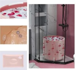 Opzetbaar Bad - 1 Persoons Balkonbad - Bad/ Tub Met Afvoerslang - Opzet Bad - 70x70cm - Ijsbad / Ijschallenge -Badkamerartikelen Winkel 1200x1112 2