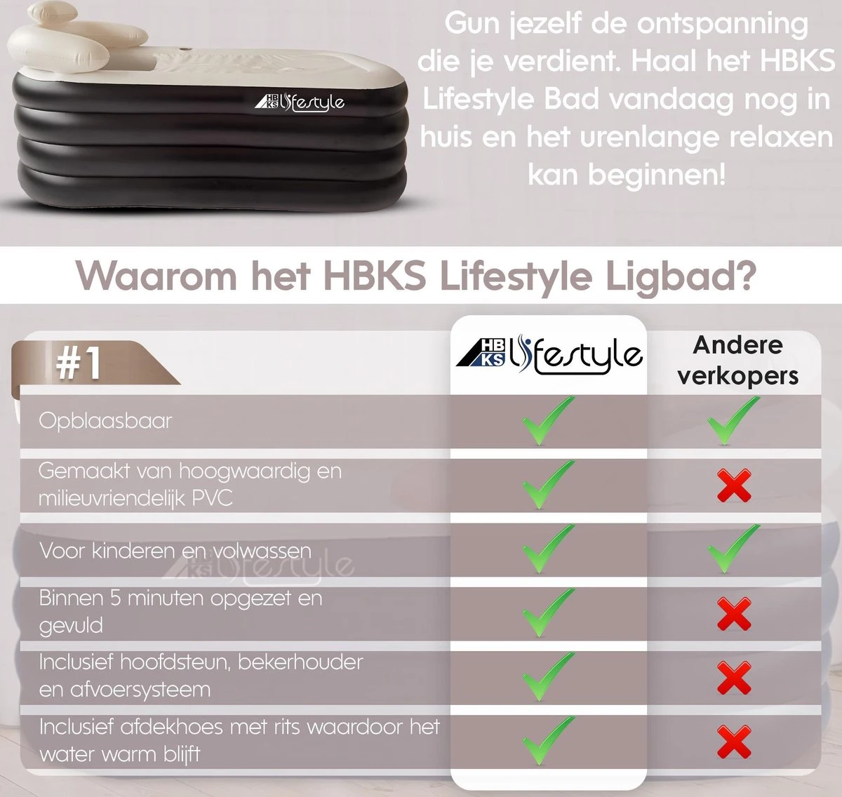 HBKS Lifestyle Bad – Opblaasbaar Ligbad – Bath Bucket – Zitbad Voor Volwassenen - Ijsbad Wim Hof Methode - Badkuip – Ice Bath – Zwart 5 HBKS Lifestyle Bad – Opblaasbaar Ligbad – Bath Bucket – Zitbad Voor Volwassenen - Ijsbad Wim Hof Methode - Badkuip – Ice Bath – Zwart - Afbeelding 5