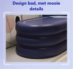 Opblaasbaar Bad - Blauw Ligbad - Zitbad Volwassenen - Ijsbad - Badkuip - Opblaasbad - Opvouwbaar Bad -Badkamerartikelen Winkel 1200x1141