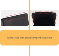 NIRAX WC Rolhouder – Toiletrolhouder - Zwart - RVS - Met Bakje Voor Vochtig Toiletpapier - Zonder Boren - Zelfklevend - Toilet Accessoires - Badkamer Accessoire - Toiletpapier Houder -Badkamerartikelen Winkel 1200x1149