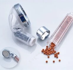 Merkloos Douche Filter - Daily Accessoires - Water Filter - Shower Filter - Douchekop Filter - Douchekop - Ionische Douchekop - Waterbesparende Douchekop - Op Elke Slang Aan Te Sluiten - Aussie Blo -Badkamerartikelen Winkel 1200x1150 4