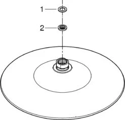 GROHE QuickFix Vitalio Joy 260 Douchekop - Ø 26 Cm - EcoJoy - 3 Straalsoorten -Badkamerartikelen Winkel 1200x1151 3