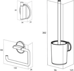 Tiger Tune - Toiletaccessoireset - Toiletborstel Met Houder - Toiletrolhouder Zonder Klep - Handdoekhaak – Messing Geborsteld / Zwart 20 Tiger Tune - Toiletaccessoireset - Toiletborstel Met Houder - Toiletrolhouder Zonder Klep - Handdoekhaak – Messing Geborsteld / Zwart -Badkamerartikelen Winkel 1200x1152 1