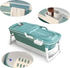 Foresta Volwassenen Zitbad XXL 150CM - Plastic Badkuip - Lime 15 Foresta Volwassenen Zitbad XXL 150CM - Plastic Badkuip - Lime -Badkamerartikelen Winkel 1200x1152 3