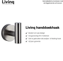 Toiletaccessoireset Gun Metal 4-delig - Luxe Toilet Set - Toiletborstel Met Houder - Toiletrolhouder Met Klep - Reserverolhouder - Handdoekhaak - Gunmetal Badkamer Accessoires -Badkamerartikelen Winkel 1200x1156 2