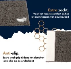 Merkloos Badmat Antislip 40 X 70 Cm - Douchemat - Antislipmat Douche - Extra Zacht - Eenvoudig Wasbaar - Grijs 12 Merkloos Badmat Antislip 40 X 70 Cm - Douchemat - Antislipmat Douche - Extra Zacht - Eenvoudig Wasbaar - Grijs -Badkamerartikelen Winkel 1200x1161 11
